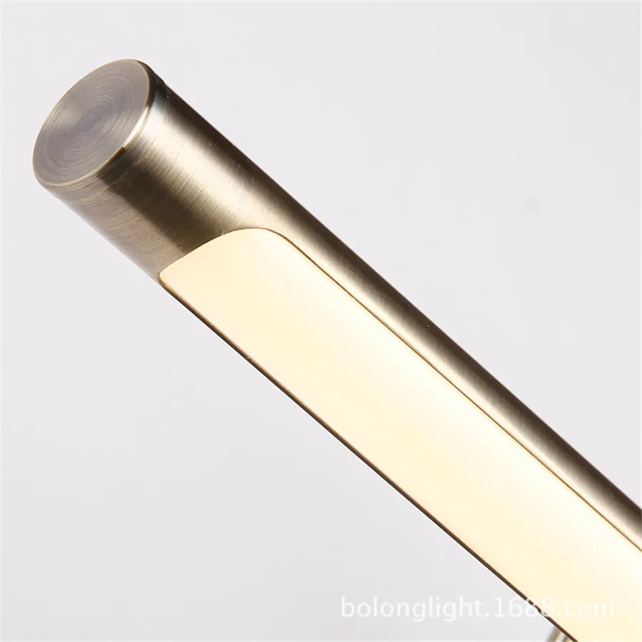 BEIAIDI 9 Вт 12 Светодиодная зеркальная лампа для ванной комнаты ретро бронзовая