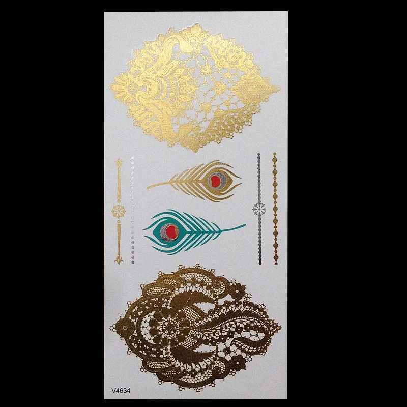 Временная металлическая татуировка в стиле бохо с крылом-углом, искусственная Золотая краска для тела, сексуальные женские тату-наклейки
Временная металлическая татуировка в стиле бохо с крылом-углом, искусственная Золотая краска для тела, сексуальные женские тату-наклейки