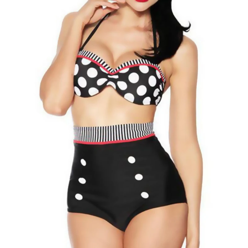 Y03 Clearance sale Bikini Set Women Dot Retro Swimsuit High Waist Bikinis Bathing Suit Ladies' Swimwear Beachwear Brand New
Y03 Clearance sale Bikini Set Women Dot Retro Swimsuit High Waist Bikinis Bathing Suit Ladies' Swimwear Beachwear Brand New