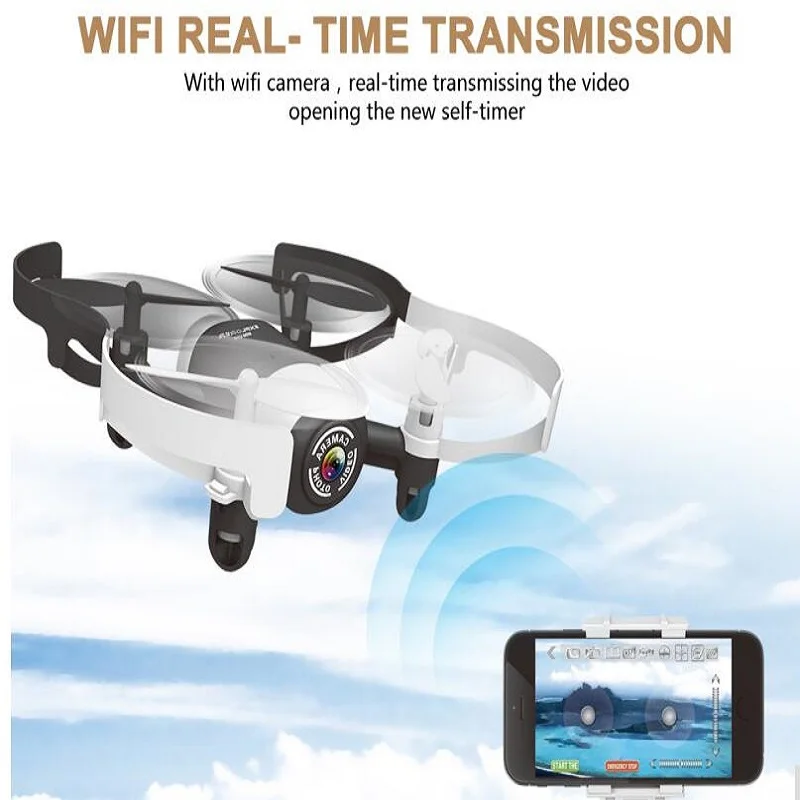 

mini rc drone WIFI real time transmit 2.4G 6-axis 4CH set Altitude helicopter with HD Camera WiFi FPV Gyro RC Quadcopter