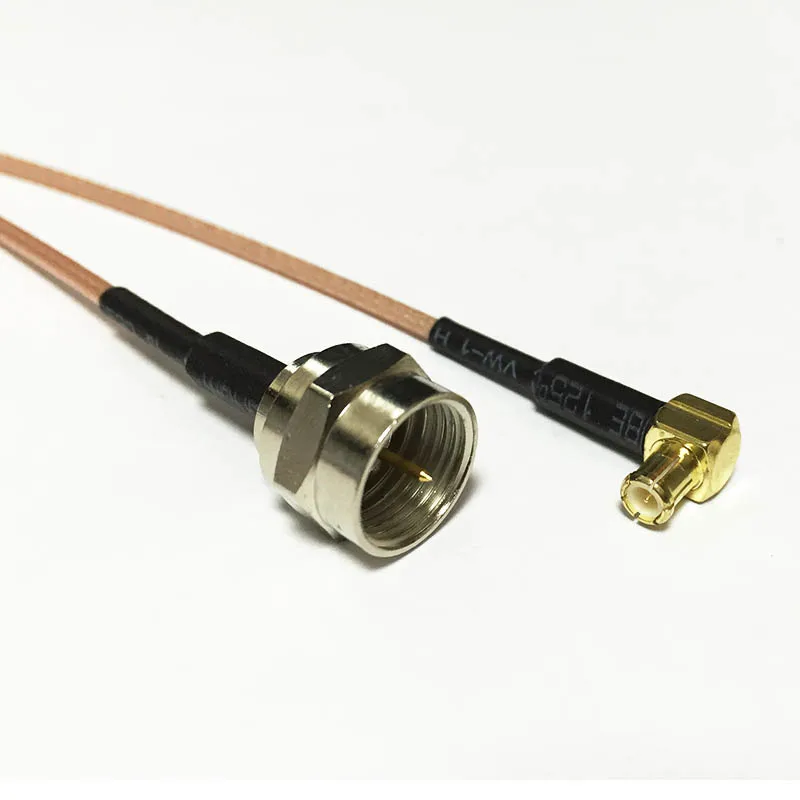 New F Male Plug Switch MCX Male Right Angle pigtail cable RG178 Wholesale 15CM 6" for wifi antenna
New F Male Plug Switch MCX Male Right Angle pigtail cable RG178 Wholesale 15CM 6" for wifi antenna