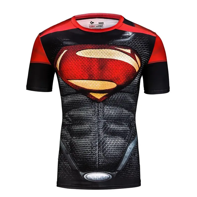 Red Plume Men's Compression Fitness T-shirt 3D Superhero Short Sleeve Tights Sports Running Fitness Shirt
Red Plume Men's Compression Fitness T-shirt 3D Superhero Short Sleeve Tights Sports Running Fitness Shirt