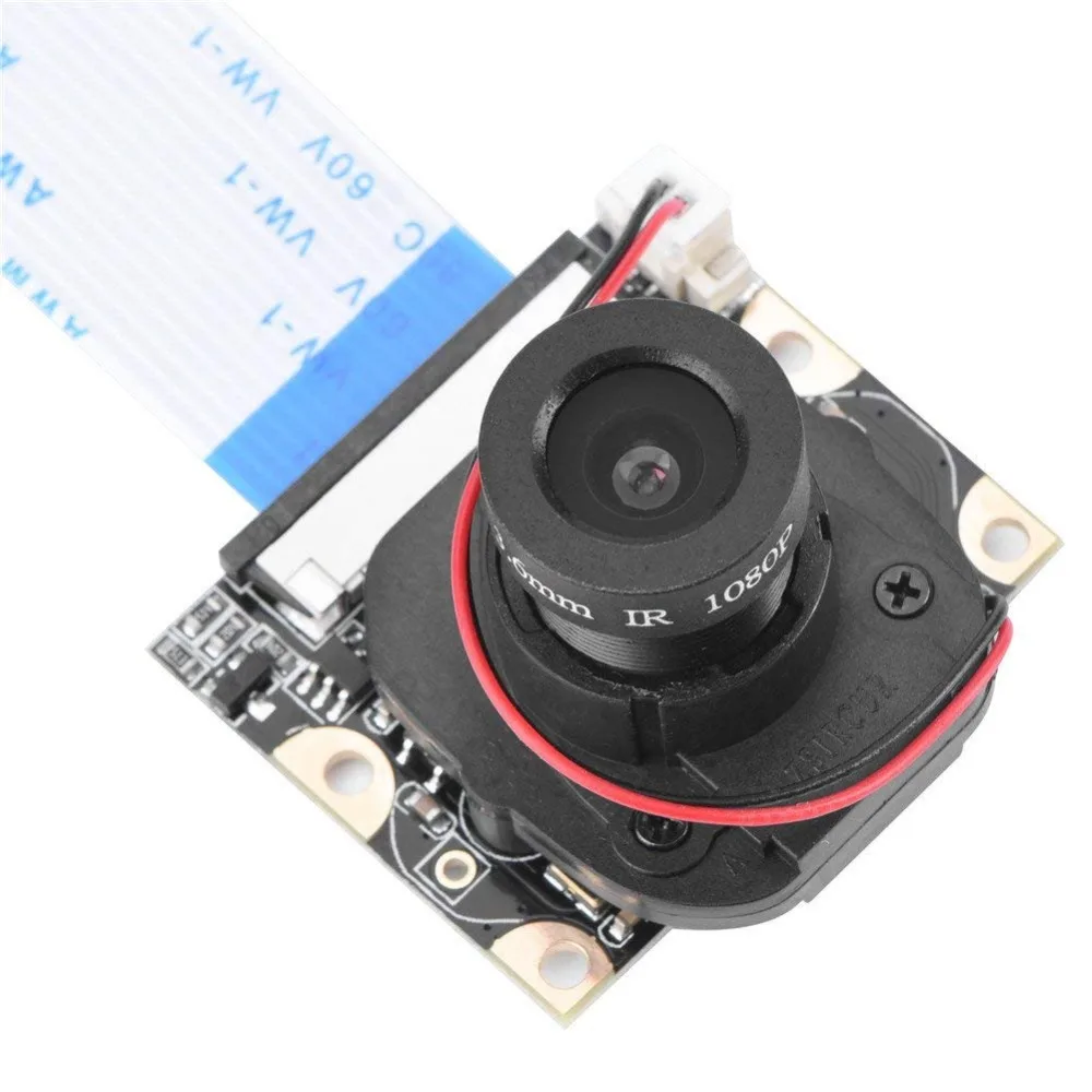 Веб-камера Raspberry Pi OV5647 IR-CUT P, автоматическая камера ночного видения с регулируемым фокусом, 5 МП, HD, видео 1080P, 2 светодисветодиодный
Веб-камера Raspberry Pi OV5647 IR-CUT P, автоматическая камера ночного видения с регулируемым фокусом, 5 МП, HD, видео 1080P, 2 светодисветодиодный