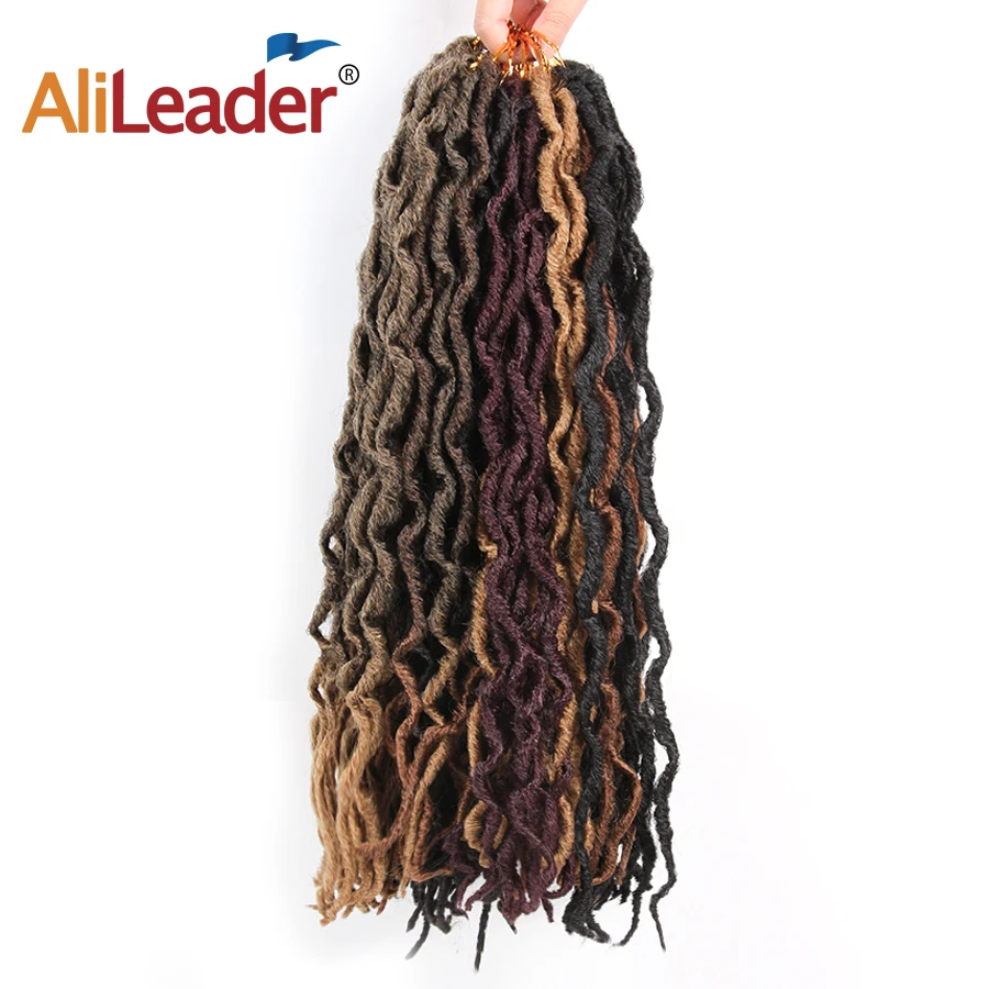 AliLeader 20 корней Nu накладки африканских 12 18 дюймов накладные волосы на крючке