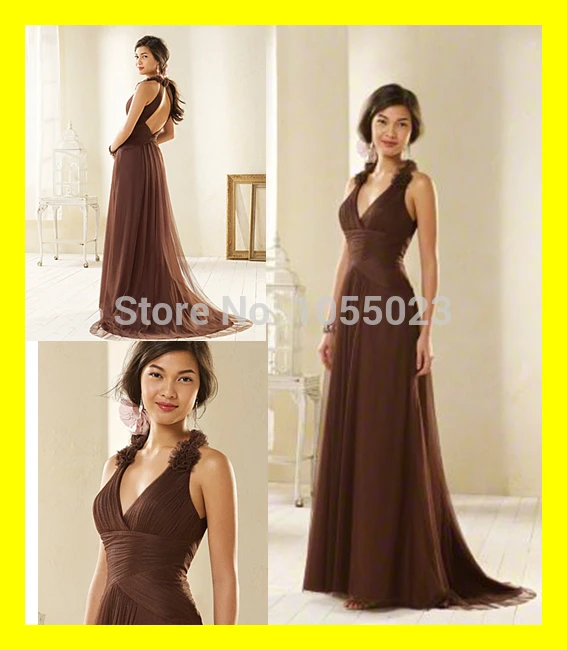 Asian Bridesmaid Dresses Adult Halter Built-In Bra Off The Shoulder Sleeveless Natural Pleat A-Line Floor-Length Chiffon Customi | Свадьбы и