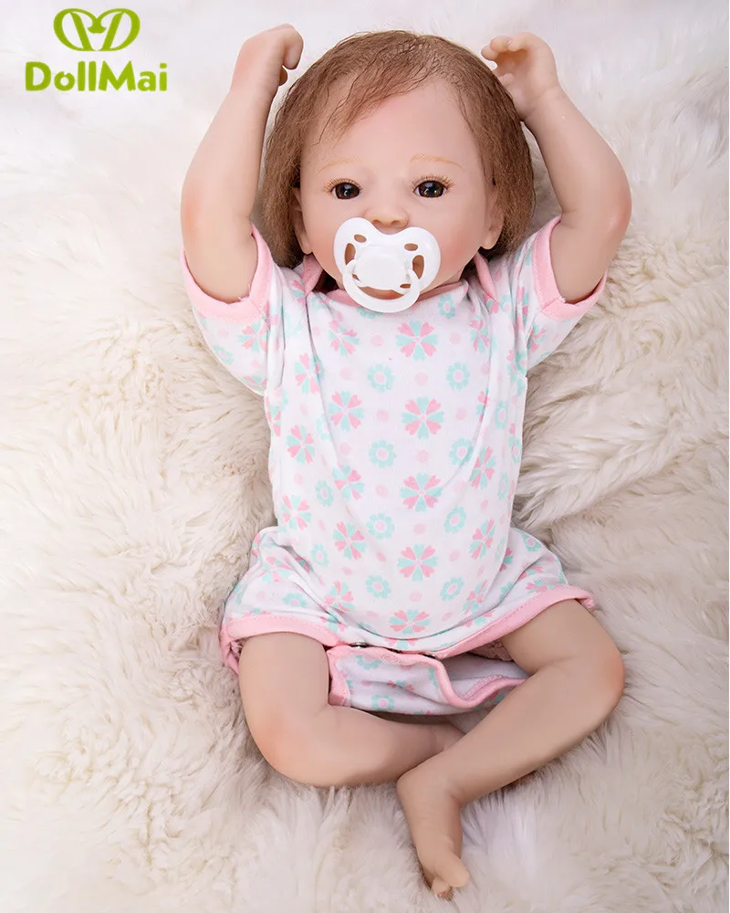 20inch Reborn silicone dolls real alive lifelike newborn soft body 48cm real looking girl birthday gifts dolls for chidren
20inch Reborn silicone dolls real alive lifelike newborn soft body 48cm real looking girl birthday gifts dolls for chidren