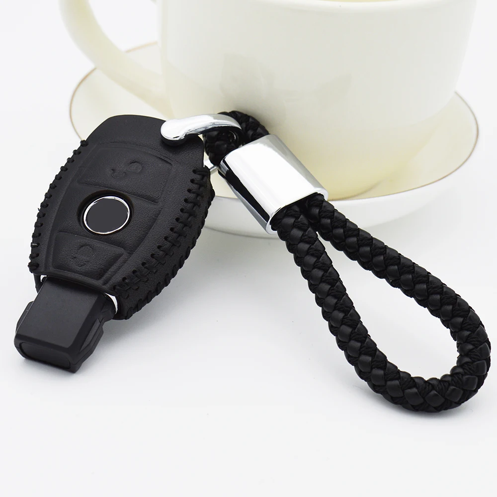 Leather Car Keyring Key Case Cover For Mercedes Benz W202 W203 W204 W211 W210 W212 W124 CLK Auto Key Chain Shell Accessories
Leather Car Keyring Key Case Cover For Mercedes Benz W202 W203 W204 W211 W210 W212 W124 CLK Auto Key Chain Shell Accessories