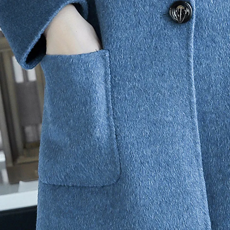 Winter Coat Beige Blue Turndown Long Sheep Wool Aplaca Coats Women 2018 Bodycon Oversize Woolen Overcoat Outerwear Abrigos Mujer
Winter Coat Beige Blue Turndown Long Sheep Wool Aplaca Coats Women 2018 Bodycon Oversize Woolen Overcoat Outerwear Abrigos Mujer