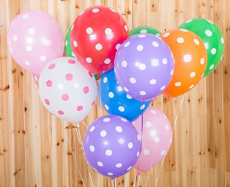 Polka Dot Latex Balloons 50pcs 12inch Inflatable Colorful Ballons Wedding Birthday Party Decoration Globos Air Balls Wholesale
Polka Dot Latex Balloons 50pcs 12inch Inflatable Colorful Ballons Wedding Birthday Party Decoration Globos Air Balls Wholesale