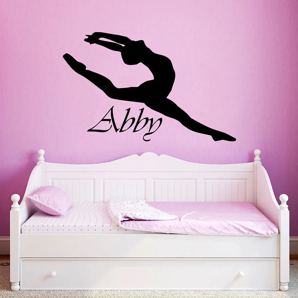Name Vinyl Wall Decals Custom Personalized Girls Name Ballerina Ballet Dancer Gymnastics Girl Wall Stickers Girls Room Decor A41
Name Vinyl Wall Decals Custom Personalized Girls Name Ballerina Ballet Dancer Gymnastics Girl Wall Stickers Girls Room Decor A41