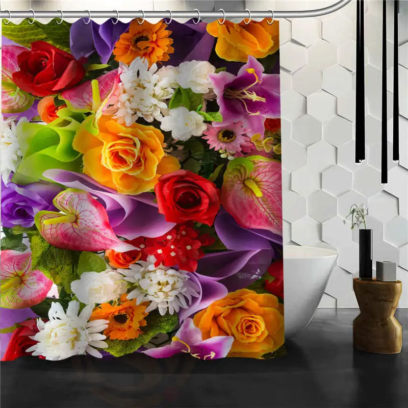 Custom Beautiful flowers print Shower Curtain Bathroom Products Creative Polyester Home Shower Curtain/Bathroom Product
Custom Beautiful flowers print Shower Curtain Bathroom Products Creative Polyester Home Shower Curtain/Bathroom Product