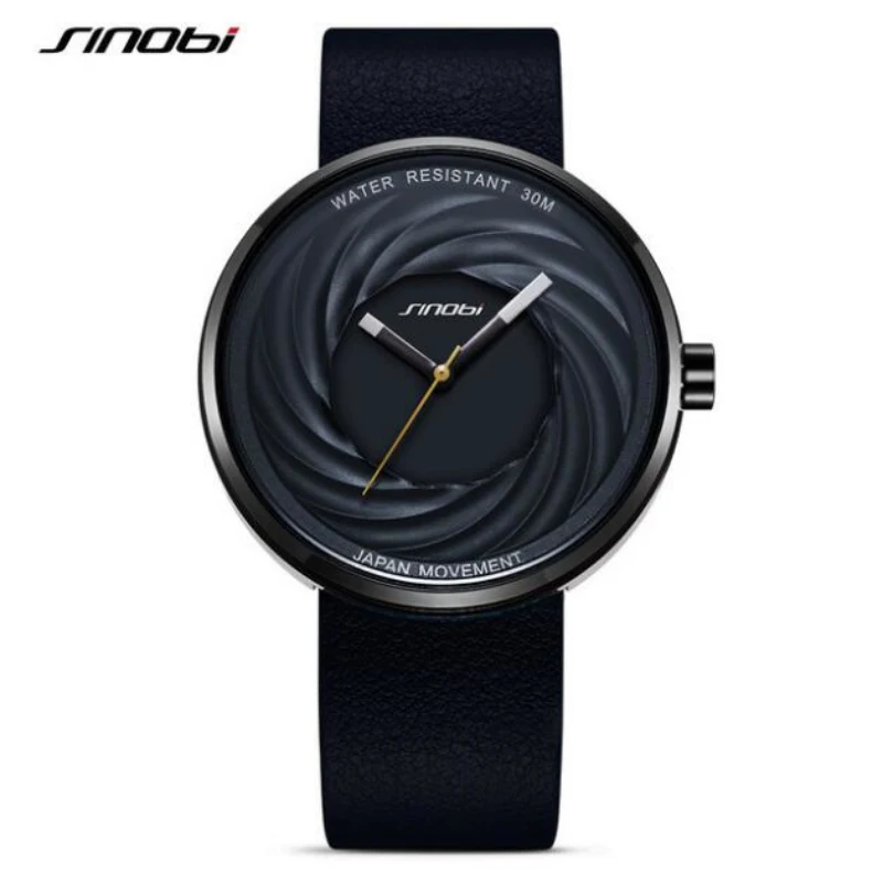 SINOBI Brand Lovers' Wrist watches Fashion Swirl Watch Men Women's Watches Genuine Leather Unique Men's Watch Clock saat relogio
SINOBI Brand Lovers' Wrist watches Fashion Swirl Watch Men Women's Watches Genuine Leather Unique Men's Watch Clock saat relogio