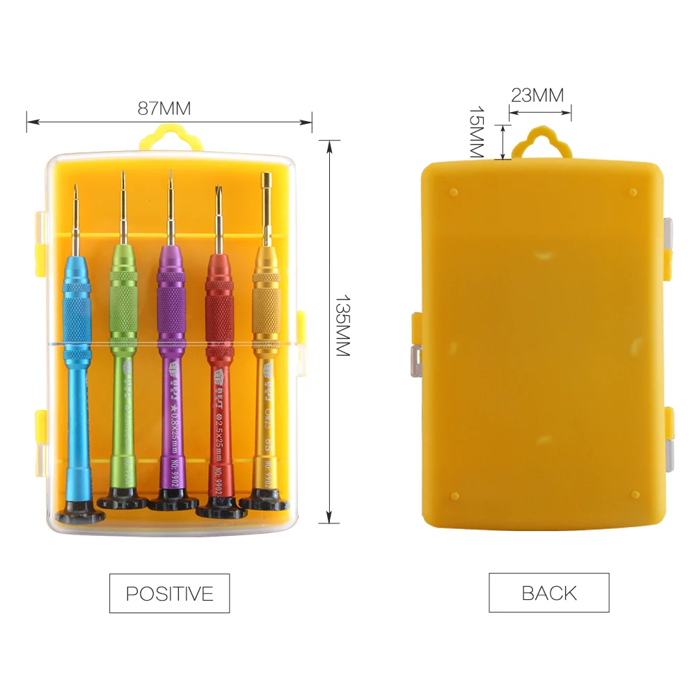 Phone Repair Tools Kit 5 in 1 Precision Screwdriver Set for iPhone X 8 7 6S 6 Disassemble Opening Kit
Phone Repair Tools Kit 5 in 1 Precision Screwdriver Set for iPhone X 8 7 6S 6 Disassemble Opening Kit