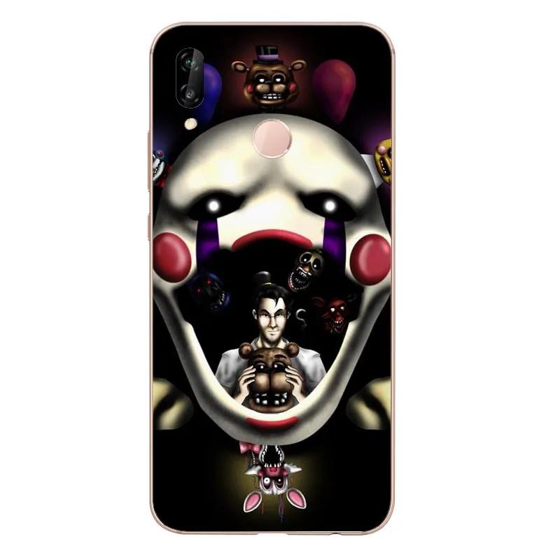 Чехол five nights at freddy's fnaf freddy мягкий силиконовый чехол из ТПУ для телефона Red rice