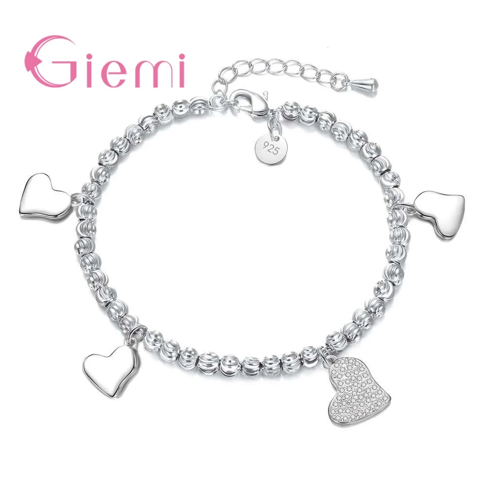 Big Discount Bracelets For Women Female Exquisite 925 Sterling Silver Heart Design Pendant Jewelry Present Wholesale
Big Discount Bracelets For Women Female Exquisite 925 Sterling Silver Heart Design Pendant Jewelry Present Wholesale