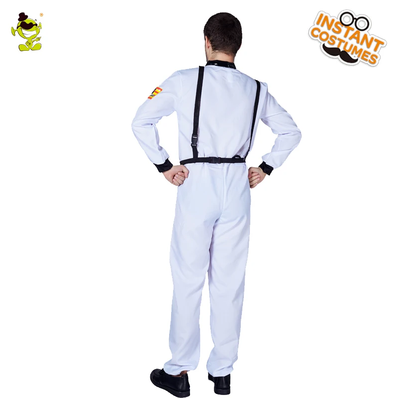 Adult Men's Astronaut Bodysuit Costumes Carnival Cosplay Airman Jumpsuit Purim Role Play Party Fancy Dress Up for Adult Male
Adult Men's Astronaut Bodysuit Costumes Carnival Cosplay Airman Jumpsuit Purim Role Play Party Fancy Dress Up for Adult Male
