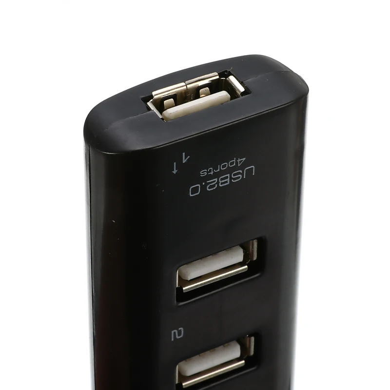USB 2.0 High Speed 4 Ports Splitter Usb Hub Adapter For PC Laptop Computer For Portable Hard Drives 2019 Black
USB 2.0 High Speed 4 Ports Splitter Usb Hub Adapter For PC Laptop Computer For Portable Hard Drives 2019 Black