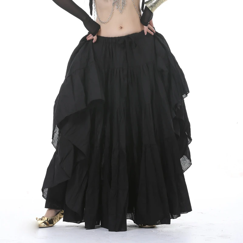 18 Yard Performance Gypsy Dance Clothes Full Circle Elastic Waistband Cotton Skirt Women Belly Dance Tribal Skirts Long
18 Yard Performance Gypsy Dance Clothes Full Circle Elastic Waistband Cotton Skirt Women Belly Dance Tribal Skirts Long
