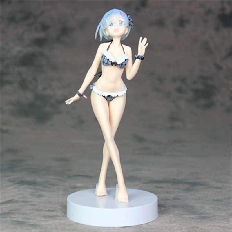 

Anime Re:Life in a different world from zero Rem Sexy Swimsuit Ver. PVC Action Figure Collectible Model Toys Doll 22cm