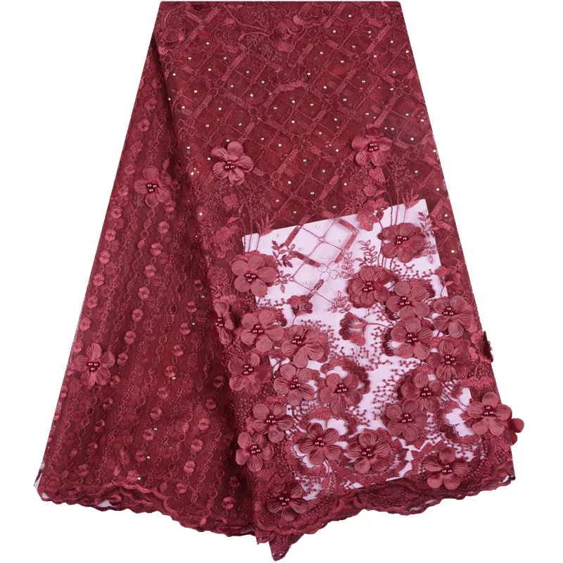 French Bead Lace Fabrics For Party Dress High Quality 2019 African Wine Tulle Net Lace With Rhinestones For Party Sewing
French Bead Lace Fabrics For Party Dress High Quality 2019 African Wine Tulle Net Lace With Rhinestones For Party Sewing