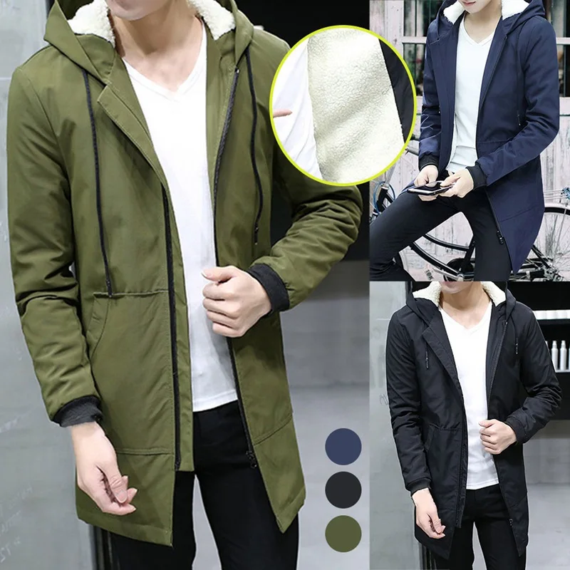 Nice Winter Jacket Men Hooded Slim Korean Parka Hombre Long Jacket Coat Cashmere Mens Windbreaker Parkas Cotton Youth Clothing
Nice Winter Jacket Men Hooded Slim Korean Parka Hombre Long Jacket Coat Cashmere Mens Windbreaker Parkas Cotton Youth Clothing