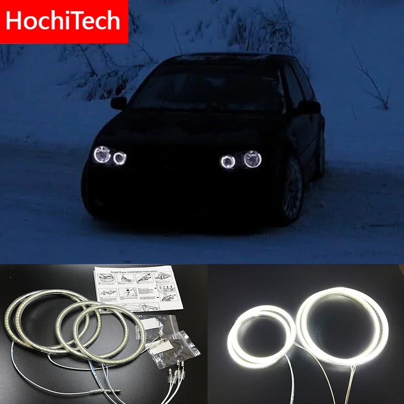 HochiTech для Volkswagen VW golf 4 1998 2004 ультра яркие SMD белые светодиодсветодиодный глаза