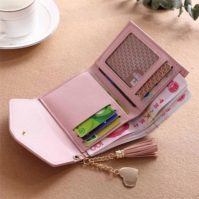 Tassel Women Wallet Small Cute Wallet Women Short Leather Women Wallets Zipper Purses Portefeuille Female Purse Clutch
Tassel Women Wallet Small Cute Wallet Women Short Leather Women Wallets Zipper Purses Portefeuille Female Purse Clutch