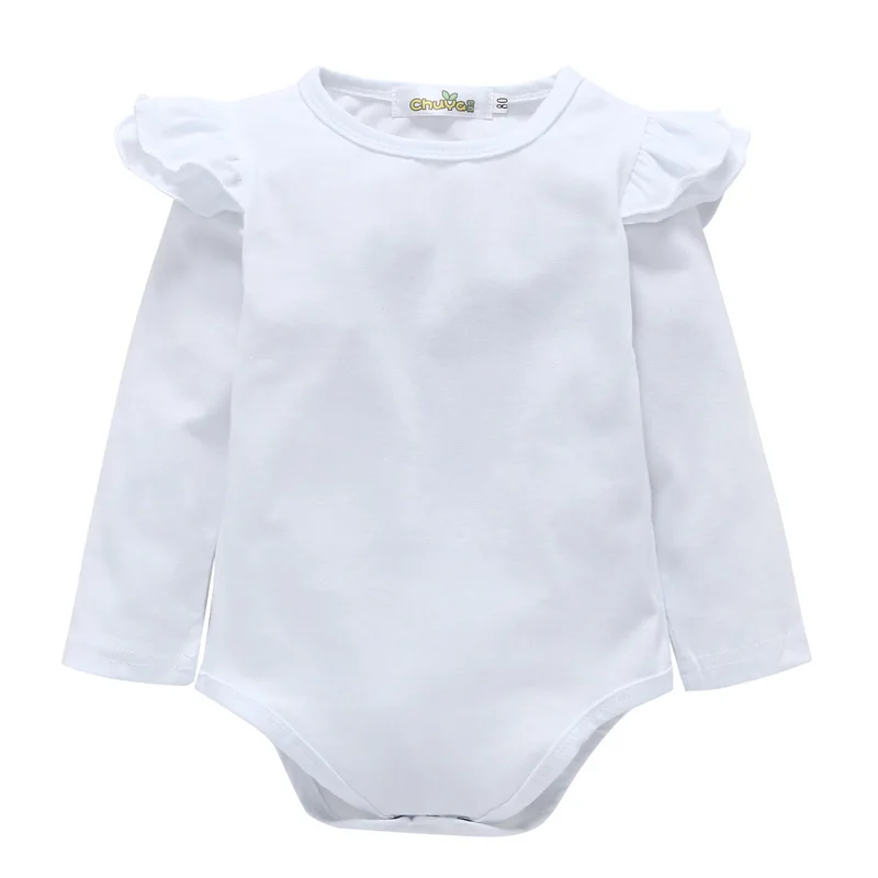 1pcs bear Toddler Infant Baby Girl Long Sleeve Pure Color simple Romper Jumpsuit O-Neck Lotus sleeve baby Climb clothes
1pcs bear Toddler Infant Baby Girl Long Sleeve Pure Color simple Romper Jumpsuit O-Neck Lotus sleeve baby Climb clothes
