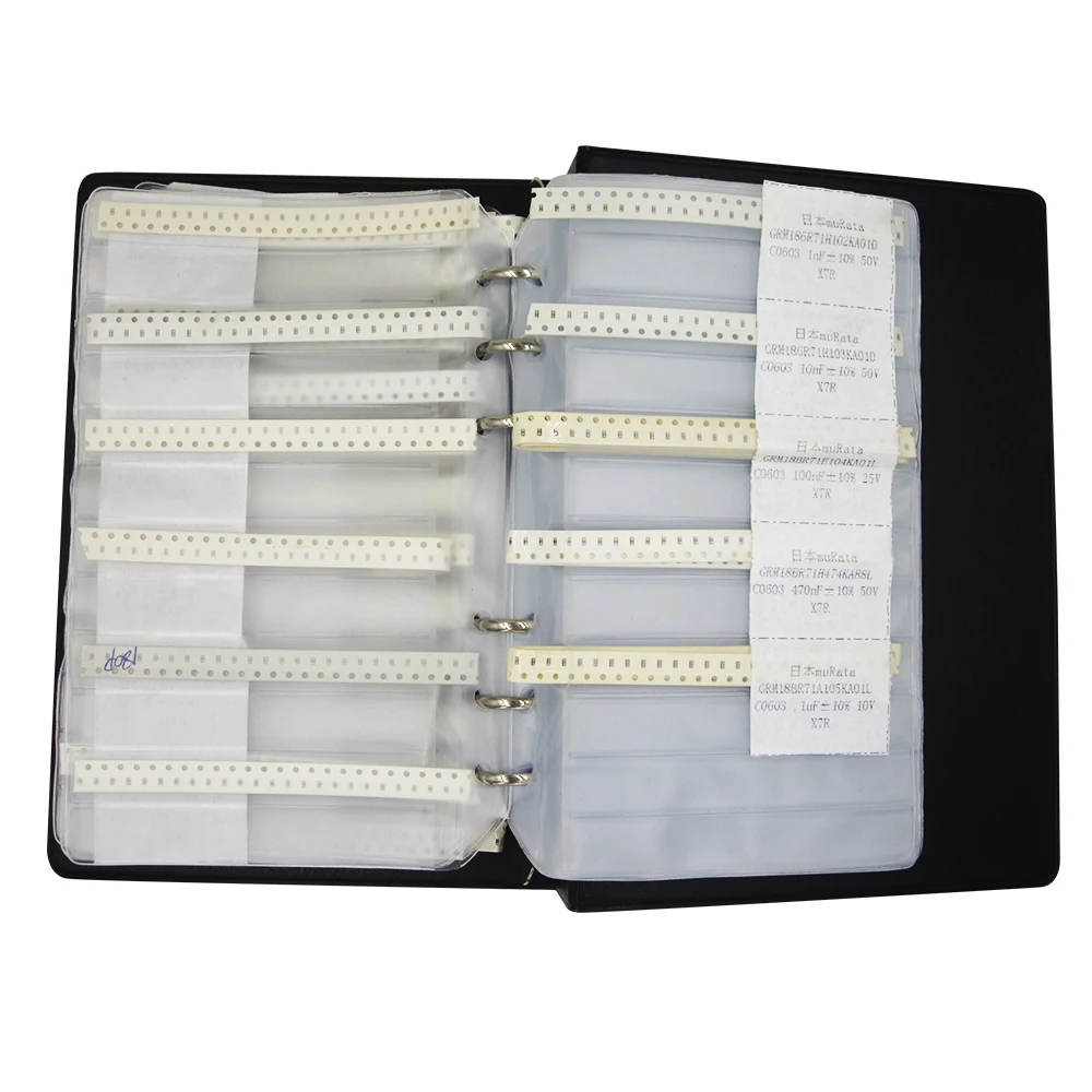 HAILANGNIAO new 5% 0603 SMD Resistor sample book, 177 values X 50pcs=8850pcs, , Samples kit
HAILANGNIAO new 5% 0603 SMD Resistor sample book, 177 values X 50pcs=8850pcs, , Samples kit