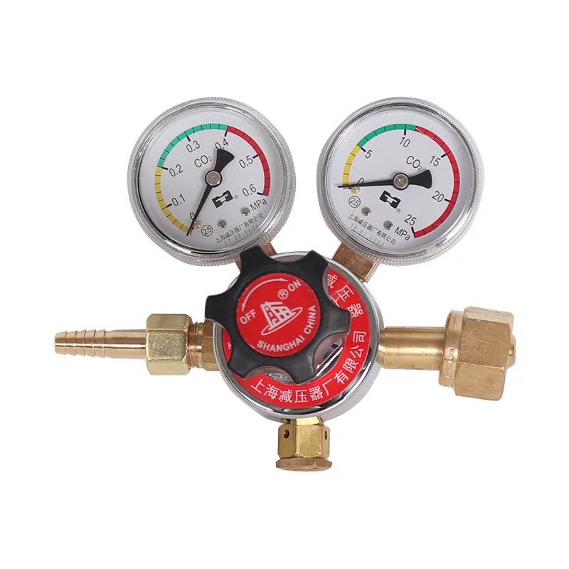 Shanghai Brand YQT-731 Carbon Dioxide Pressure Reducer Pressure Pressure Regulator Shanghai Pressure Reducer Factory
Shanghai Brand YQT-731 Carbon Dioxide Pressure Reducer Pressure Pressure Regulator Shanghai Pressure Reducer Factory