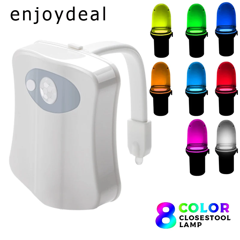 Lighting Toilet Light Led Night Light Human Motion Sensor Backlight For Toilet Bowl 8Color For Any Toilet Bathroom Night Light
Lighting Toilet Light Led Night Light Human Motion Sensor Backlight For Toilet Bowl 8Color For Any Toilet Bathroom Night Light