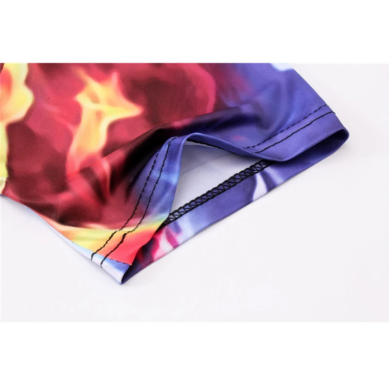 2020 Explosion Models 3D Digital Printing Ice Fire Skull Men And Women Personality Short Sleeve T-shirt
2020 Explosion Models 3D Digital Printing Ice Fire Skull Men And Women Personality Short Sleeve T-shirt