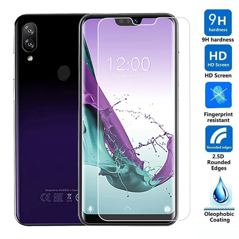 2.5D Закаленное стекло Для Doogee N10 защитная пленка Взрывозащищенная Пленка |