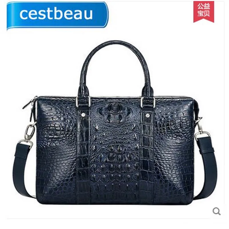 cestbeau crocodile man bag men's handbag single shoulder bag blue men briefcase crocodile skin bag
cestbeau crocodile man bag men's handbag single shoulder bag blue men briefcase crocodile skin bag