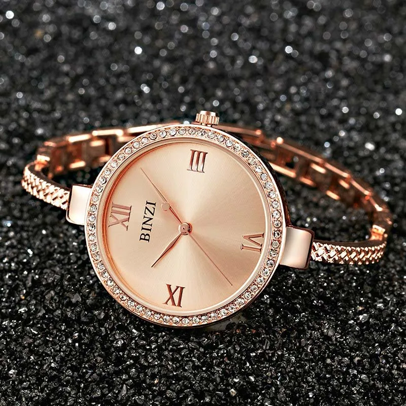 Женские часы-браслет ультра тонкий ремешок креативные наручные часы relogio feminino