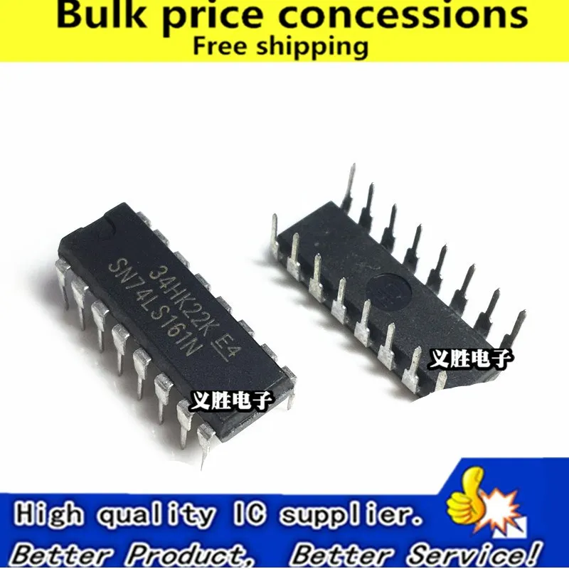 Бинарный счетчик SN74LS161AP HD74LS161N 74LS161 DIP-16, бесплатная доставка, 50 шт./100 шт.
Бинарный счетчик SN74LS161AP HD74LS161N 74LS161 DIP-16, бесплатная доставка, 50 шт./100 шт.