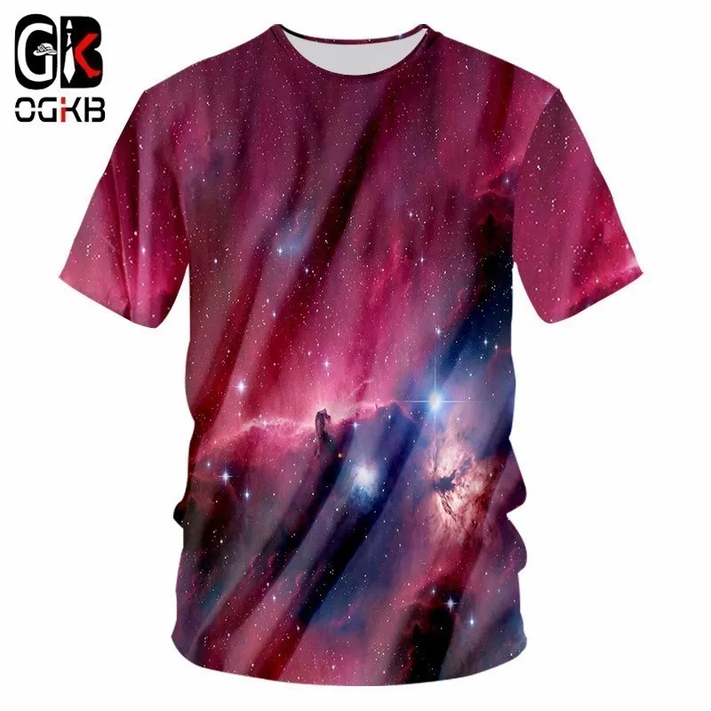 OGKB New Men's Tshirt Print Colorful Galaxy Space 3D T Shirt Man O Neck Casual T-Shirt Unisex Summer Tee Camiseta Male Brand
OGKB New Men's Tshirt Print Colorful Galaxy Space 3D T Shirt Man O Neck Casual T-Shirt Unisex Summer Tee Camiseta Male Brand