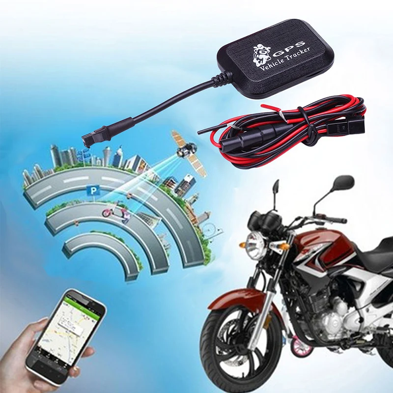 Фото Автомобильный Электрический мотоцикл велосипед GPS трекер SMS сети - купить
