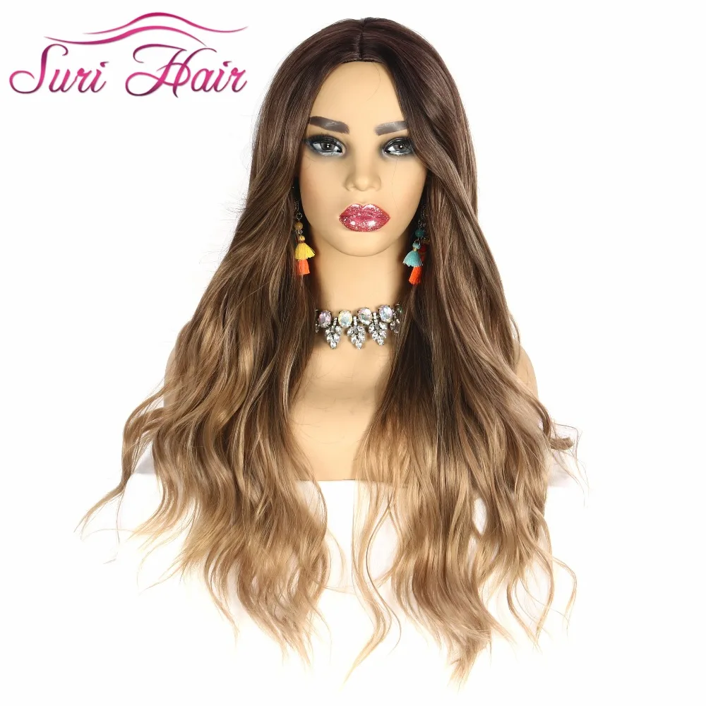 Suri hair long wavy wigs women's synthetic fiber fake hair black blonde brown blonde wigs natural 7 colors 26 inches cosplay
Suri hair long wavy wigs women's synthetic fiber fake hair black blonde brown blonde wigs natural 7 colors 26 inches cosplay