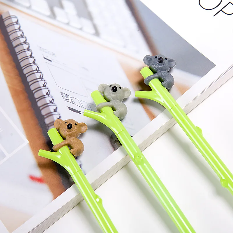 Kawaii Koala Gel Pen, Cute Green Branch Cartoon Gel Pen for Kids as School Writing Stationary
Kawaii Koala Gel Pen, Cute Green Branch Cartoon Gel Pen for Kids as School Writing Stationary