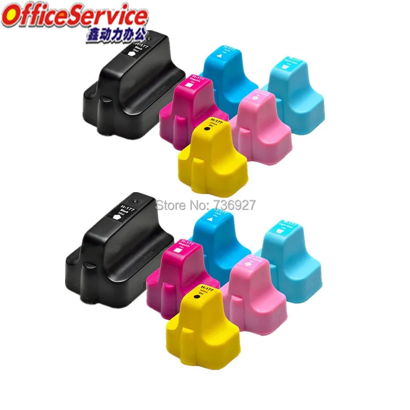 12X high-capacity Compatible ink Cartridge For HP177 hp177xl , for Photosmart 8250 8253 C5140 C5150 C5180 D7160 3210xi printer
12X high-capacity Compatible ink Cartridge For HP177 hp177xl , for Photosmart 8250 8253 C5140 C5150 C5180 D7160 3210xi printer