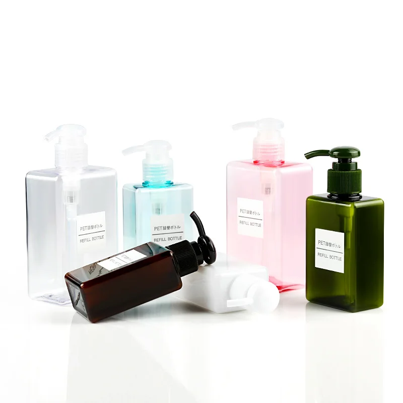 100ml 150ml 250ml Empty Soap Shampoo Pump Square Bottle Lotion Shower GEL Press Refillable Makeup Cosmetic Bottles Containers
100ml 150ml 250ml Empty Soap Shampoo Pump Square Bottle Lotion Shower GEL Press Refillable Makeup Cosmetic Bottles Containers