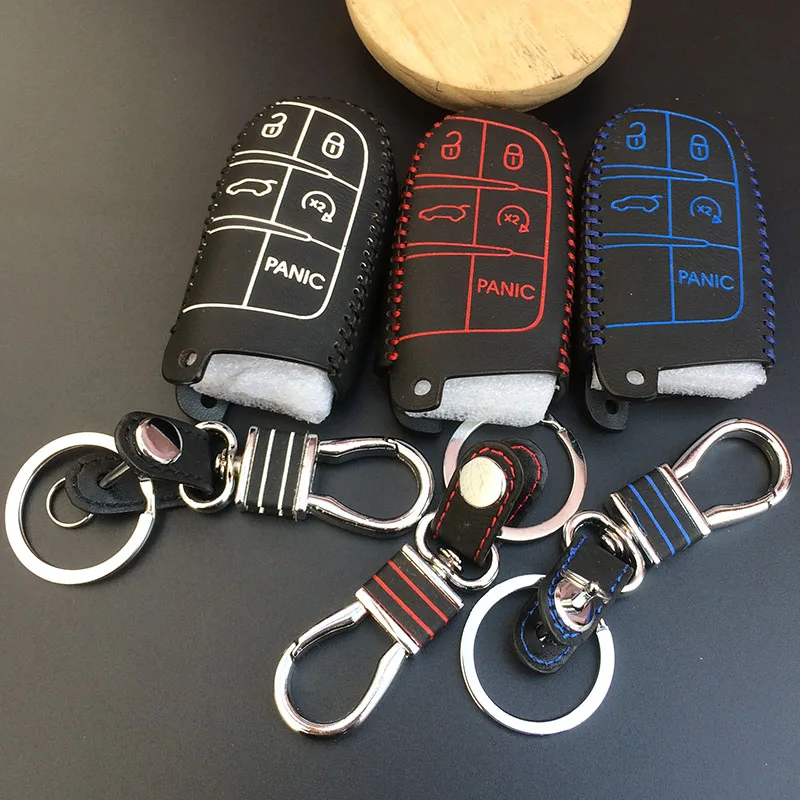 5 button Leather car key cover For JEEP Grand Cherokee for Dodge JCUV dart Journey for Chrysler 300C for Fiat high quality
5 button Leather car key cover For JEEP Grand Cherokee for Dodge JCUV dart Journey for Chrysler 300C for Fiat high quality
