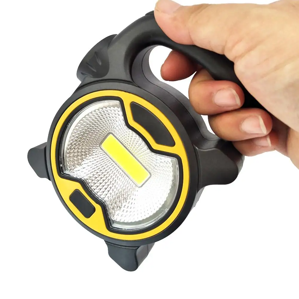 100LM Portable COB Work Lamp LED Lantern Waterproof Emergency Spotlight 3.7V Rechargeable Floodlight Camping Night Light
100LM Portable COB Work Lamp LED Lantern Waterproof Emergency Spotlight 3.7V Rechargeable Floodlight Camping Night Light