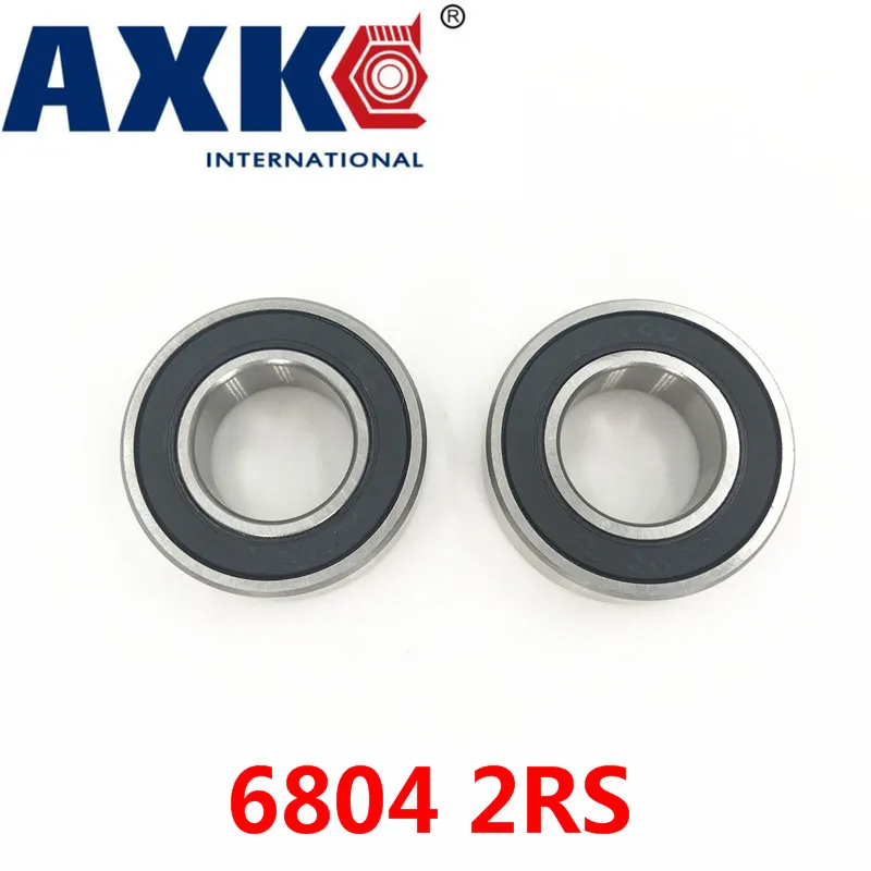 Axk 6804 2rs Bearing Abec-1 (10pcs) 20x32x7 Mm Thin Section 6804-2rs Ball Bearings 6804rs
Axk 6804 2rs Bearing Abec-1 (10pcs) 20x32x7 Mm Thin Section 6804-2rs Ball Bearings 6804rs