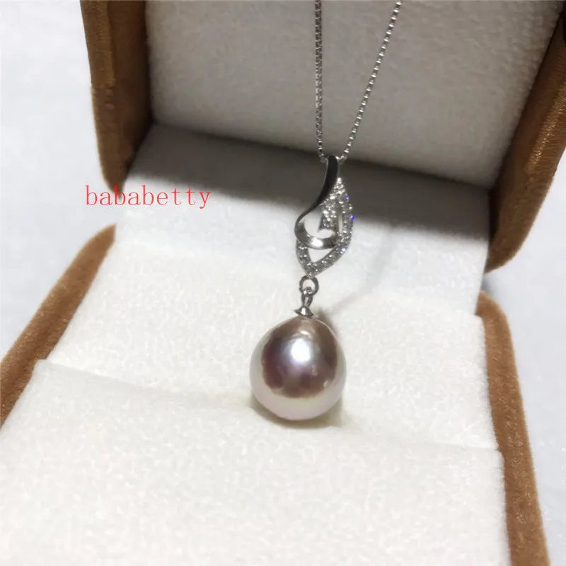 New Natural Freshwater Pearl 12-13MM White Pink Purple Edison Pearl Tibetan Silver Pendant Necklace Zircon inlay 001
New Natural Freshwater Pearl 12-13MM White Pink Purple Edison Pearl Tibetan Silver Pendant Necklace Zircon inlay 001