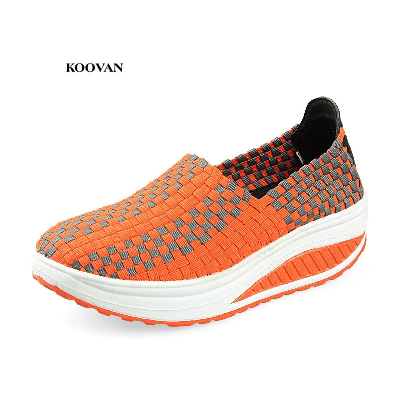 Koovan Women's Sneakers Thick Bottom 2021 Spring Summer New Manual Rocking Shoes Weave Shoes Breathable Platform Sports Shoes
Koovan Women's Sneakers Thick Bottom 2021 Spring Summer New Manual Rocking Shoes Weave Shoes Breathable Platform Sports Shoes
