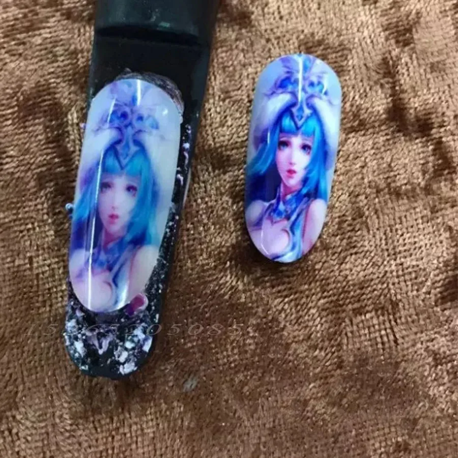 Real 5 Nails printing machine with CE 100v-240v free shipping nail art equipement | Красота и здоровье