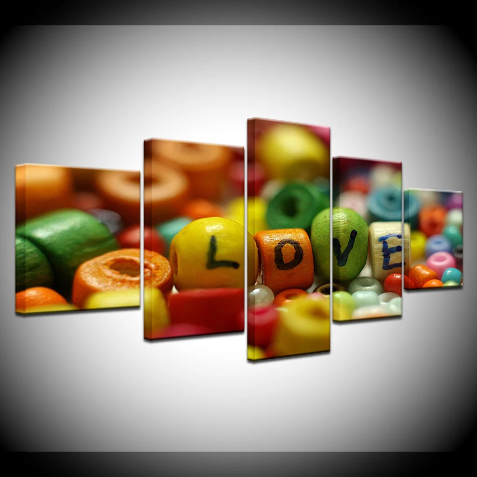 Love Wallpaper 5 Piece HD Wallpapers Art Canvas Print modern Poster Modular art painting for Living Room Home Decor 
Love Wallpaper 5 Piece HD Wallpapers Art Canvas Print modern Poster Modular art painting for Living Room Home Decor