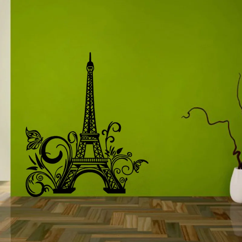 Vinyl Wall Decals Eiffel Tower Living Room Bedroom Home Decorative Wall Stickers Studio Interior Design Art Murals JG1273
Vinyl Wall Decals Eiffel Tower Living Room Bedroom Home Decorative Wall Stickers Studio Interior Design Art Murals JG1273